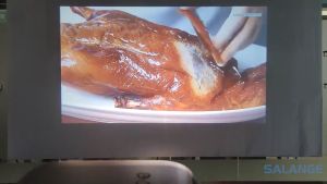 โปรเจคเตอร์ HY320 WIFI Projector LCD Ultra HD 8000 Lumens บลูทูธโฮมเธียเตอร์ มินิโปรเจคเตอร์สามารถเชื่อมต่อโทรศัพท์มือถือ / แท็บเล็ต / คอมพิวเตอร