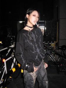 Y2K Long Sleeve T-Shirt Women Spring Subculture Print Punk Base Shirt Spicy Girl Street Style Loose Fit round Neck Top