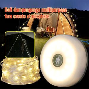 Multifunctional Outdoor Camping Lights Lighting String Tent Lights Camping String Shrinking Set