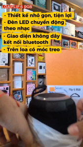 Loa Bluetooth Flip6 RGB / Flip 8 Âm Thanh Đỉnh Cao Kết Nối Ổn Định Chống Nước Chuẩn IPX5