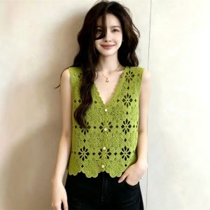 Summer Loose Knit Cardigan for Large Sizes