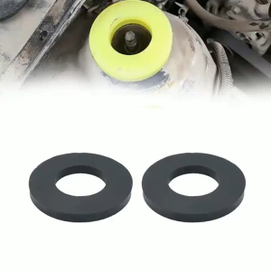2PCS Universal Rubber Shock Absorber Ring Bushing Engine Hood Suspension Top Mount Rack Bearing Washer Tower Impact Noise Fixing