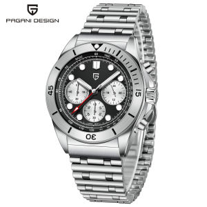 PAGANI DESIGN Original B01 Chronograph Mens Watches Japan VK63 Quartz Movement Waterproof Watch For Men Stainless Steel Sapphire Top Luxury Clock