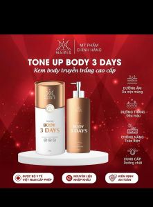Dưỡng truyền trắng cao cấp Body 3day cream_SPF40+ bật tone sau 3ngày
