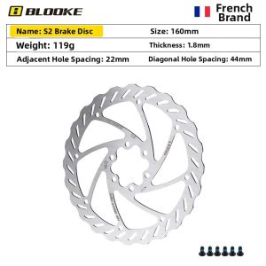 LIMATI | Six-Bolt Disc Brake Rotor for Bicycles