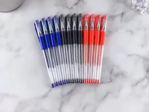Bút Bi Nước 0.5mm Mực đều đẹp đủ màu xanh đen đỏ