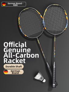 Full Carbon Ultra Light Professional Badminton Rackets Durable