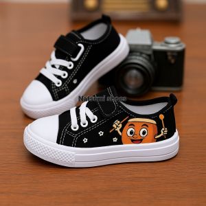 Sepatu Anak Anomali Tung tung Sahur perempuan Sepatu anak Sekolah anak TK sepatu anak Sekolah Sd