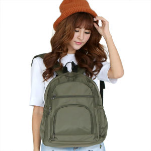 Túi Đeo Vai Nữ Du Lịch Thường Ngày Màu Trơn Nhẹ Chống Thấm Nước Đeo Hai Vai Rộng Đựng Máy Tính Túi Đeo Vai Mềm