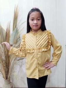 Baju kemeja anak perempuan model cantik