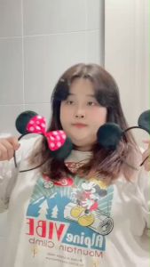 ที่คาดผมมิกกี้มินนี่ mickey minnie headband ฟรีไซส์ (ACC292)
