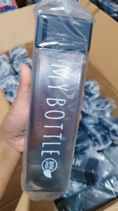 Tempat Air Minum/Botol Minum 500ML/Botol Transparan/Botol Minum Anak/Tumbler Minum/Botol Minum bpa free