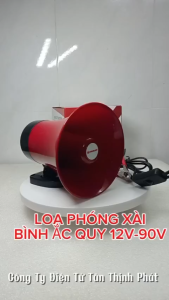 [CÓ BLUETOOTH]Loa phóng thanh xài bình ắc quy 12V có ghi âm phát lại
