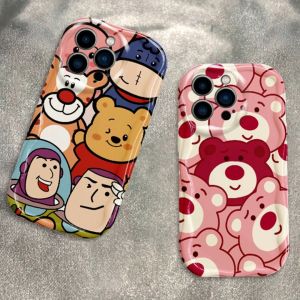 Film Toy Story Compatible for IPhone 15 Plus 11 14 13 12 15 Pro Max XR X XS Max 15 7Plus 8plus Soft glue Soft Case Wavy