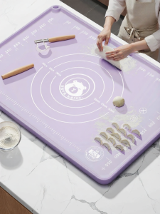 SHUHONG | Food-Grade Anti-Slip Thicker Rolling Mat for Baking and Making Dumplings