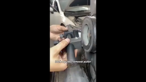 Universal Crankshaft Pulley Puller Kit 40-165mm 2 Jaw Heavy Duty Remover Tool for Automotive Water Pump Bearing Repair