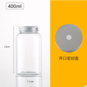 Trendy Disposable PET Plastic Straw Milk Tea Bottle Large Capacity Sealed Juice Square Bottle with Lid Straight Tube 350ml