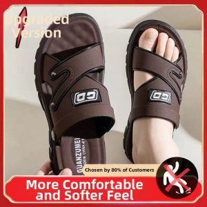 PH | Slip Resistant Durable Mens Sandals Summer Beach Wear Thick Soles