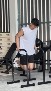 บาร์คู่ตั้งพื้น บาร์ Double Bar บาร์คู่ บาร์โหน บาร์ออกกำลังกาย แถบขนาน รองรับน้ำหนักได้ 200 kg ดิฟบาร์ บาร์คู่พกพา Dip ดิฟบาร์ บาร์คู่ตั้งพื้น เหล็กคาร์บอน100% บริหารร่างกาย รับประกันคืนเงิน รับน้ำหนักได้เยอะ บาร์ออกกำลังกาย แข็งแรง