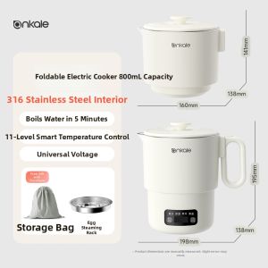 ANKALE | Portable Multi-functional Intelligent Thermostatic Small Cooking Pot