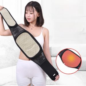 Therapeutic Self-Heating Magnetic Waist Belt Warmth Lumbar Support Steel Plate Waist Wrap for Men And Women Elderly Care