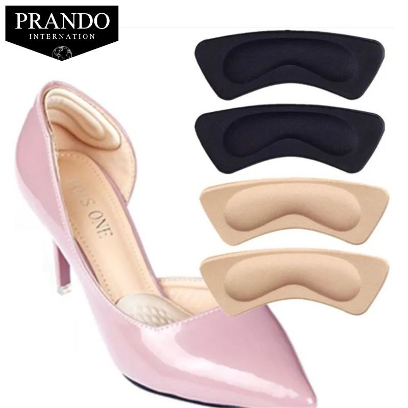 1 Pairs Heel Insoles Patch Pain Relief Anti-wear Cushion Pads Feet Care Heel Protector Adhesive Back Sticker Shoes Insert Set