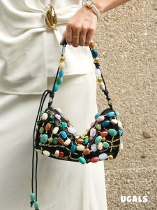 UGALS | French Luxury Colored Silk Satin Clutch