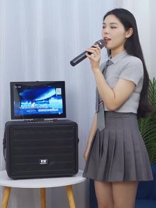soaiy | Loa Di Động với Màn Hình Loa Bluetooth Ngoài Trời Karaoke Gia Đình