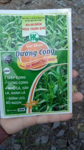 Dịch trùn quế- Chuyên Dưỡng Cọng gói 35ml / chuyên cho rau muống rau nhút cứng cây dày lá.