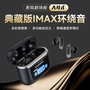 In-Ear Bluetooth Wireless Earphones Active Noise Reduction Transparent Mode with Color Screen Multi-Function Stereo Surrounding