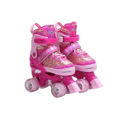 Adjustable Kids PU Roller Skates