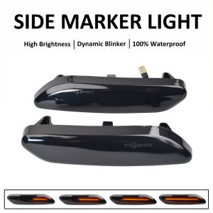 New Side Marker Light For Mini R60 Countryman R61 Paceman 2016 2017 Dynamic Car LED Turn Signal Flowing Lights Indicator Blinker