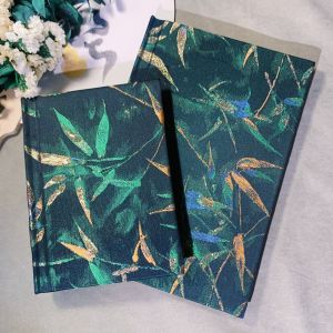 Hebens Bamboo Leaf Chinese Style Notebook High Aesthetic Value Traditional Motifs Premium Quality Diary Book Gift