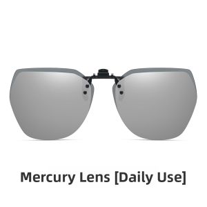 Polarized Flip-Up Clip-Ons Driving Sunglasses