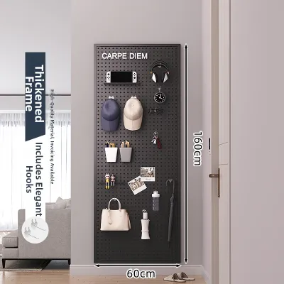 SAMEDREAM | Wall Mounted Metal Storage Board Pegboard