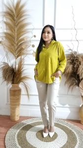 Celana Chino Wanita Strech Premium: Pilihan Celana Bahan Kerja Terbaik