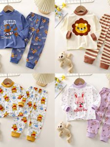 Bộ Đồ Lót Cotton Nguyên Chất Cho Bé Trai Và Bé Gái Mùa Xuân Thu Quần Áo Trẻ Em Cotton Nguyên Chất Quần Áo Trẻ Em