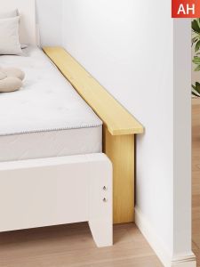 เตียงเด็กแบบแยกชิ้น ไม้แข็งเต็มตัว ขนาดใหญ่ นอนได้สบาย เตียงเด็กเล็ก เตียงน้องใหม่ ชั้นวางของ ชั้นวางเครื่องมือ