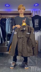 PRODUK TERBARU DISKON TERBATAS FIELD JAKET SEMI PARKA FULL PATCH FALPROJECT PATCH detail ukuran ada di gambar