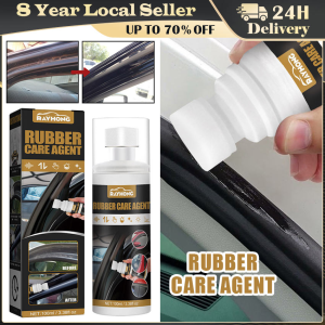 100ml Car Rubber Care Spray Car Leather Furniture Parts Renovator Seal Strips Brighten Restore for Car Detailing Care