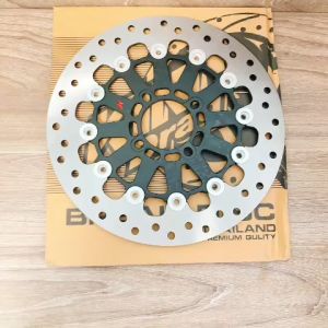 [ GIÁ SỈ ] Đĩa thắng trước kingdrag V2 260mm lồng nhôm CNC gắn mọi loại xe MÀU ĐEN NÚT TRẮNG