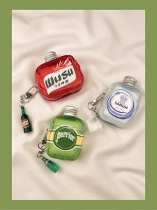 Creative 3D Bottle Cap Ussu Beer Airpods4 Protective Case Airpod3 Suitable for  pro Earphones Shell Second Generation Wireless Bluetooth Third Generation Airpod2 Fourth Generation 5