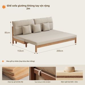 DONGMU | Ghế Sofa Giường Gấp Đượi Mở Rộng Dài Hạn