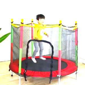 เล่นเด็ก แทม-โพลีน นาด 140*165 กระโดด แทรม-โพลีนเด็ก