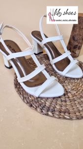 LILY SHOES - Yordania Real Pict Sepatu Wanita Simple Casual Klasik Polos Pump Heels Cantik