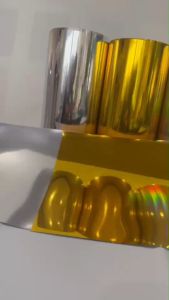 PET Sticker สติ๊กเกอร์สีทองเงา ทองด้าน เงินด้าน เงินเงา ขนาด 53cm x 80cm