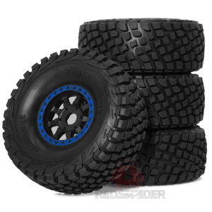 RS | 4PCS Off-road Tires 136X56mm Adapter 17mm for MOJAVE YK4072 YK4073 1/7 RC Model Car Desert Truck Accessories