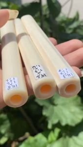 pipa gading gg lokal panjang 15cm bening super pilihan