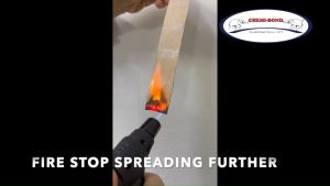 Fire Retardant Coating for absorbent material like foam filled furniture draps fabrics (Spray Bottle 500ml) salutan kalis api asas air It has an excellent bond to all cellulosic fibers or base materials (water resistant) Fire X Tonido Venture)