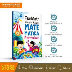 BUKU ANAK PAUD DAN TK : FUNMATH BELAJAR ASYIK MATEMATIKA PERMULAAN BESTSELLER